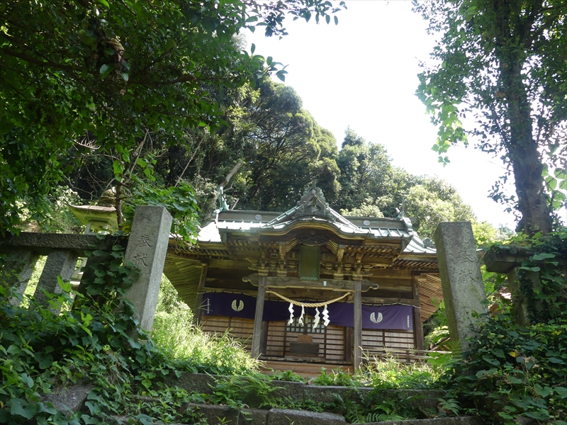 蚕影神社 つくば市神郡