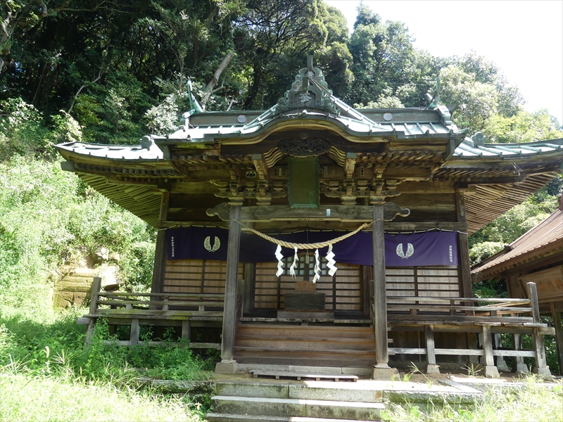 蚕影神社 つくば市神郡